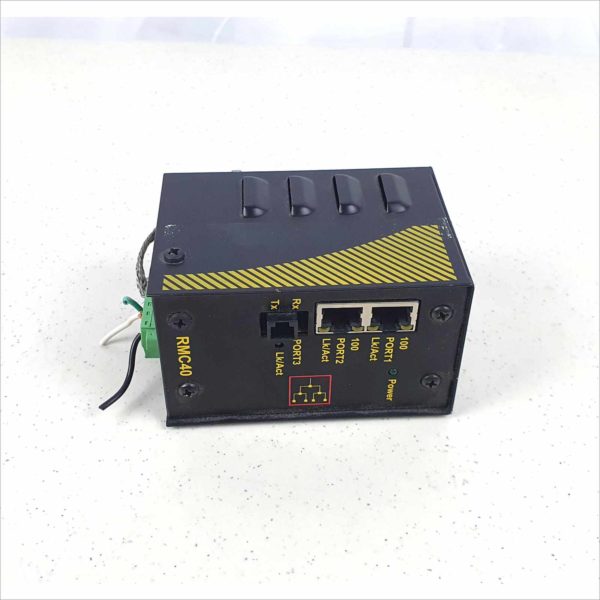 Ruggedcom RMC40-HI-MJ00 Industrial Ethernet Switch and Media converter 10-100Mbps