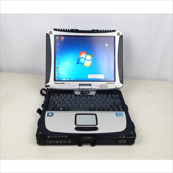 Panasonic Toughbook CF-19 MK5 (CF-19ADDUAX1M) Business industrial Rugged Laptop 10.4" 4GB RAM intel i5-2520M CPU 2.50GHz Touchscreen 60GB Windows 7 Pro