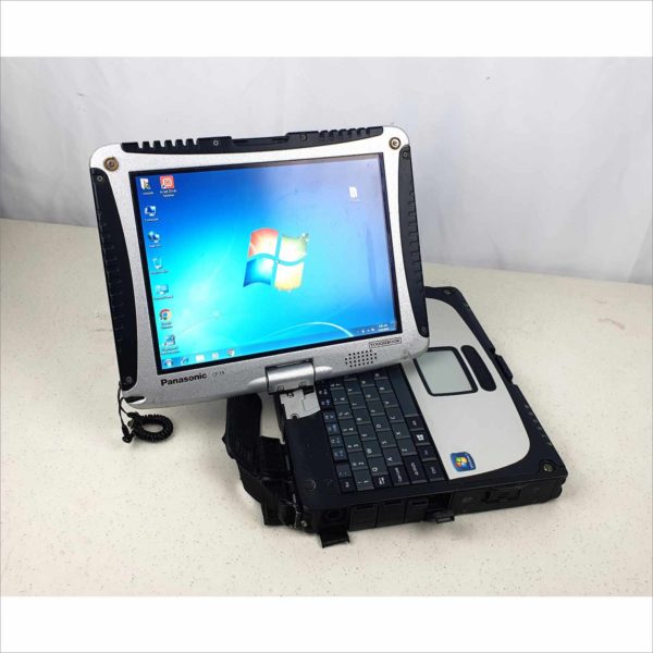 Panasonic Toughbook CF-19 MK5 (CF-19ADDUAX1M) Business industrial Rugged Laptop 10.4" 4GB RAM intel i5-2520M CPU 2.50GHz Touchscreen 60GB Windows 7 Pro