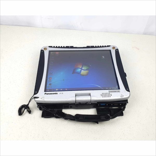 Panasonic Toughbook CF-19 MK5 (CF-19ADDUAX1M) Business industrial Rugged Laptop 10.4" 4GB RAM intel i5-2520M CPU 2.50GHz Touchscreen 60GB Windows 7 Pro