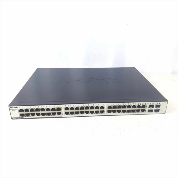 D-Link Web Smart DGS-1248T 48 port Gigabit managed switch desktop rack-mountable