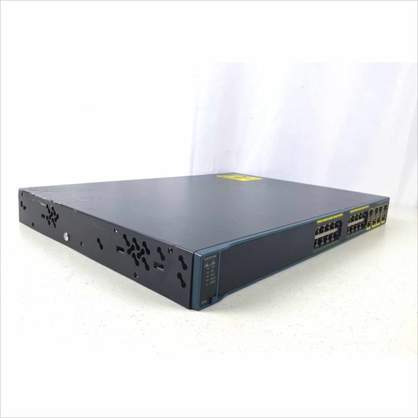 Cisco Catalyst 2960G 24 Port Gigabit Managed Switch WS-C2960G-24TC-L 1U Rack Mount