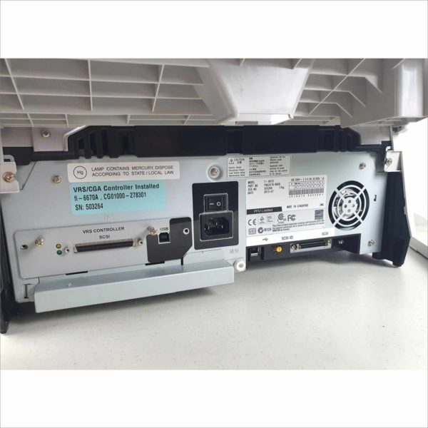 Fujitsu fi-6670A 180ipm Full Duplex A8 A4 A3 ADF Workgroup 600dpi Color Image Scanner ScandAll PRO Compatible PN PA03576-B535 - Auction 3