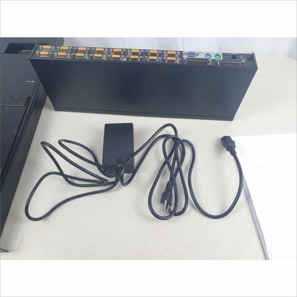 Tripp-Lite B020-008-17 & B022-016 NetDirector 8 / 16 Port 1U Rack-Mount Console KVM Switch