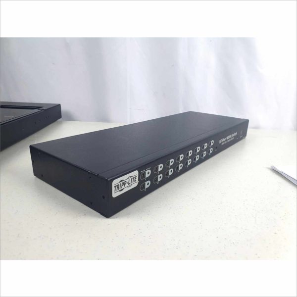 Tripp-Lite B020-008-17 & B022-016 NetDirector 8 / 16 Port 1U Rack-Mount Console KVM Switch