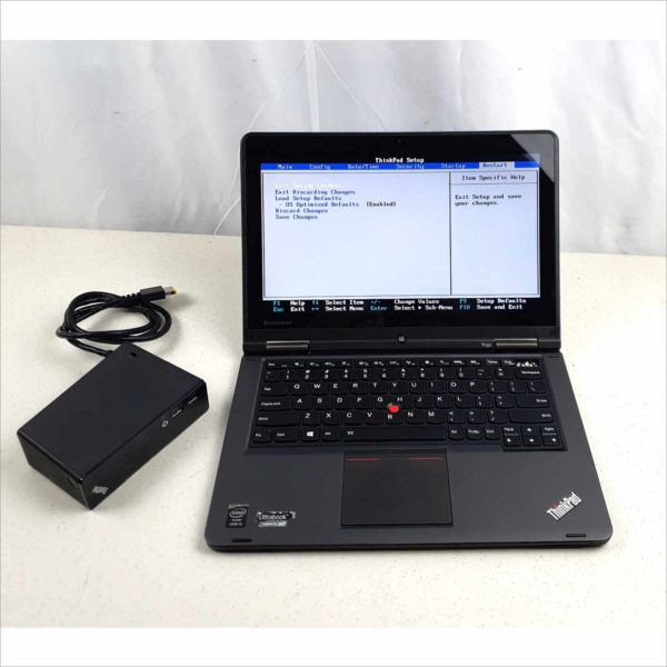 Lenovo Thinkpad Yoga 20CD 12.5" i5-4200U CPU 1.6GHz 4GB RAM 128GB SSD M.2 Twoin One Touchscreen Ultrabook Business Laptop