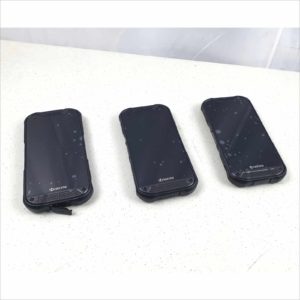 Lot of 3x Kyocera Duraforce Pro 2 E6920 4G LTE Rugged Phones 1080p 4GB RAM 64GB Storage