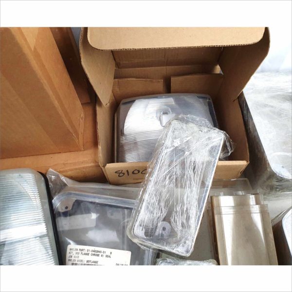 Lot of Whelen Products Power supplies, Parts and Emergency Light old stock