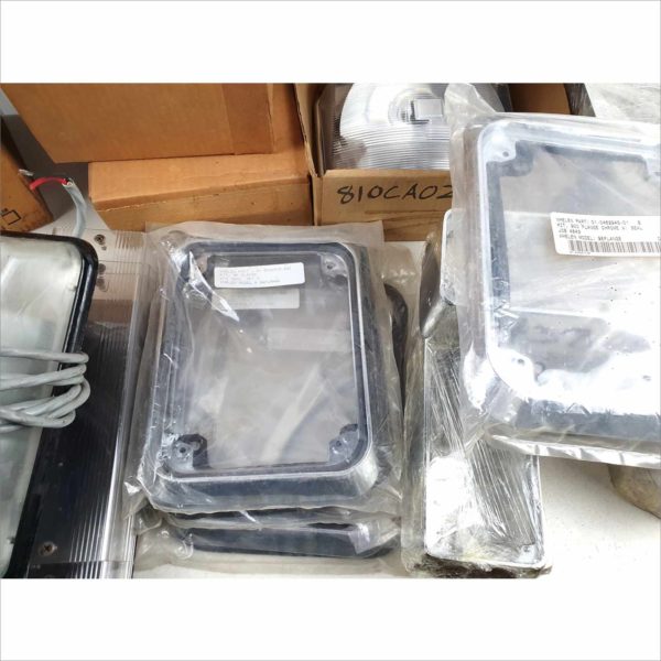 Lot of Whelen Products Power supplies, Parts and Emergency Light old stock