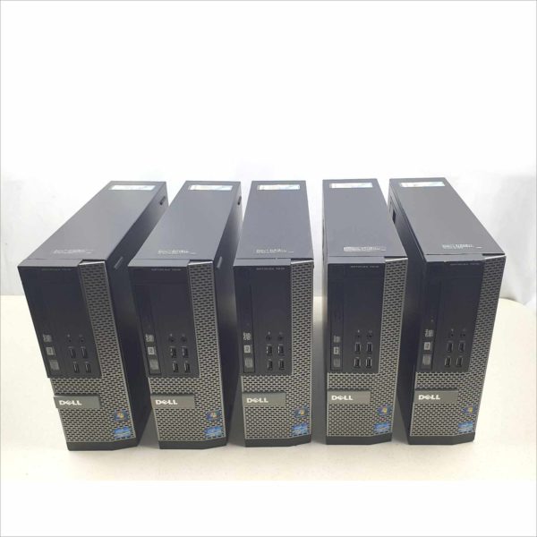 Lot 5 Dell Optiplex 7010 SFF Core i7 3.40GHz 4GB Ram Business Desktop