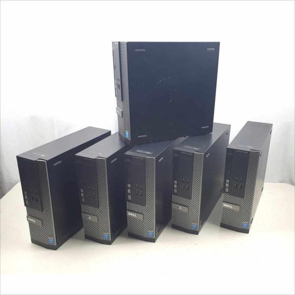 Lot 6 Dell Optiplex 3020 SFF Core i5 4th Gen 3.20GHz 4GB Ram Business Desktop