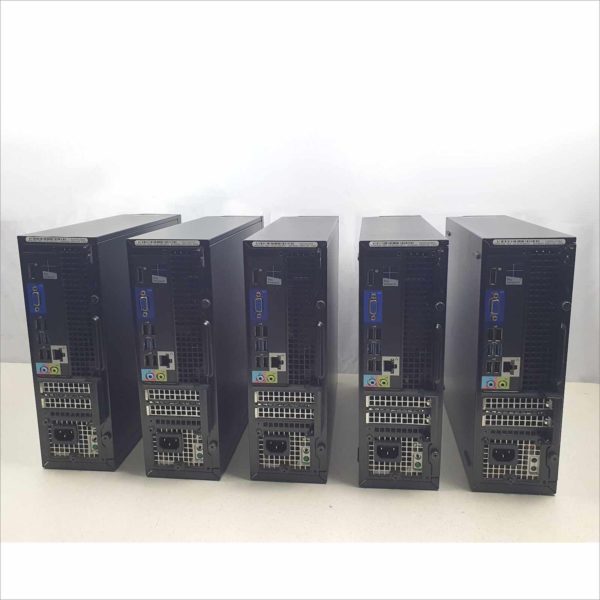 Lot 6 Dell Optiplex 3020 SFF Core i5 4th Gen 3.20GHz 4GB Ram Business Desktop