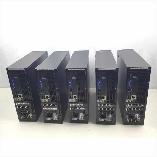 Lot 6 Dell Optiplex 3020 SFF Core i5 4th Gen 3.20GHz 4GB Ram Business Desktop