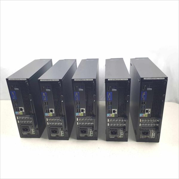 Lot 6 Dell Optiplex 3020 SFF Core i5 4th Gen 3.20GHz 4GB Ram Business Desktop