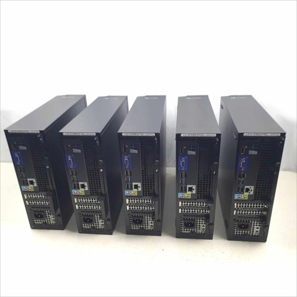 Lot 6 Dell Optiplex 3020 SFF Core i5 4th Gen 3.20GHz 4GB Ram Business Desktop