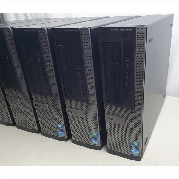 Lot 5 Dell Optiplex 3010 960 SFF Core i5 i3 3.1GHz 4GB Ram Business Desktop