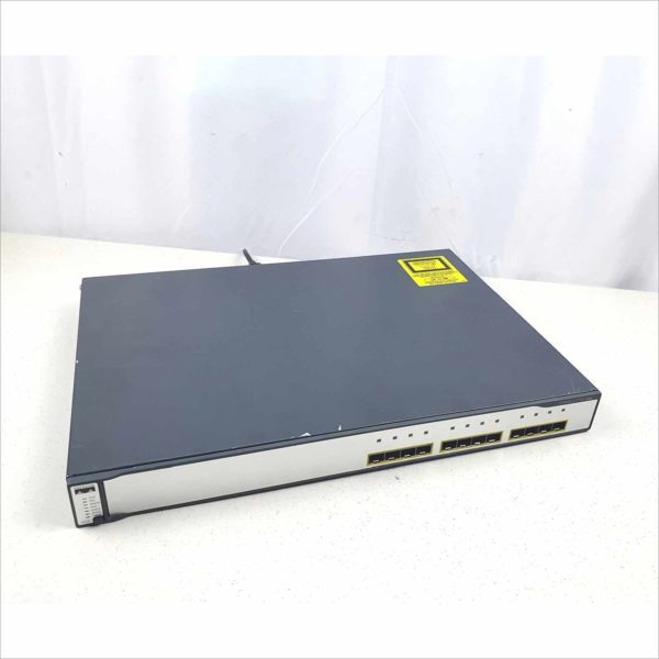 Cisco Catalyst C3560G 12Port SFP Gigabit Managed Switch WS-C3750G-12S-S 1U Rack Mount