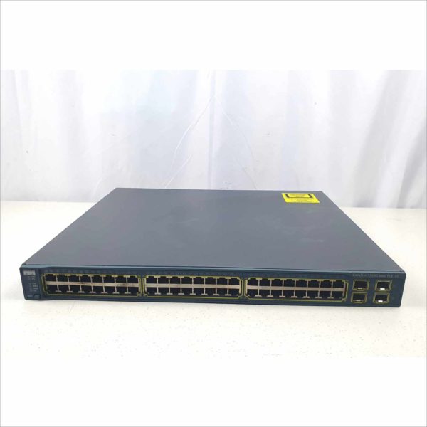 Cisco Catalyst C3560G 48Port Gigabit Managed Switch WS-C3560G-48PS-S 1U Rack Mount PoE