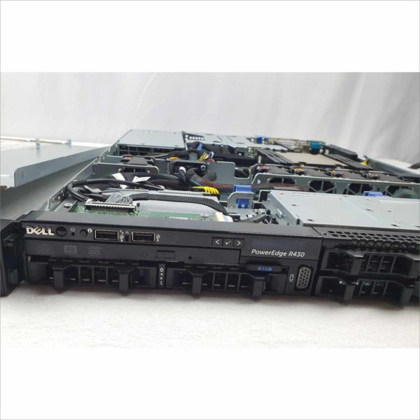 Dell PowerEdge R430 8GB DDR4 ECC 1x Xeon E5-2630 2.40GHz iDrac two-socket 8x Drive Bay 1U RM PERC H730 mini Controller 2x PSU windows & SQL Server License