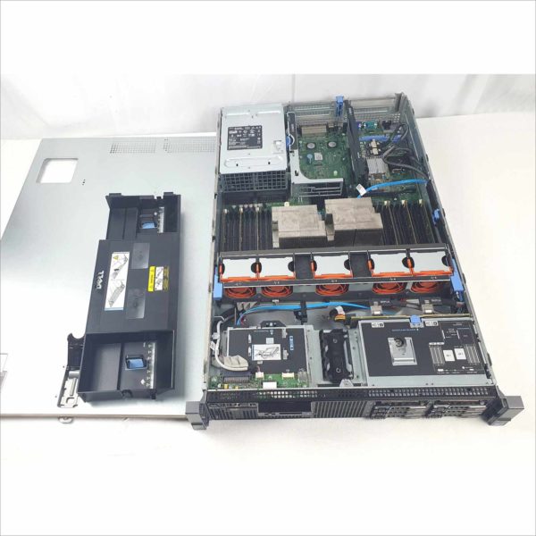 Dell PowerEdge R710 24GB RAM 2x Xeon X5650 2.67GHz iDrac two-socket 8x Drive Bay 2U RM 6x 600 Sas drives with caddy and PERC H200I Controller