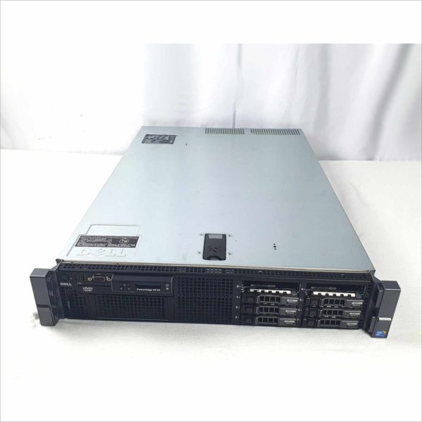 Dell PowerEdge R710 24GB RAM 2x Xeon X5650 2.67GHz iDrac two-socket 8x Drive Bay 2U RM 6x 600 Sas drives with caddy and PERC H200I Controller