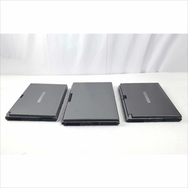 Lot of 3x Toshiba Touchscreen Laptops Portege-M780-S7231 Portege-M750-S7212 Tecra-M7-S7311 60GB SSD