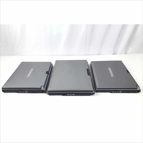 Lot of 3x Toshiba Touchscreen Laptops Portege-M780-S7231 Portege-M750-S7212 Tecra-M7-S7311 60GB SSD