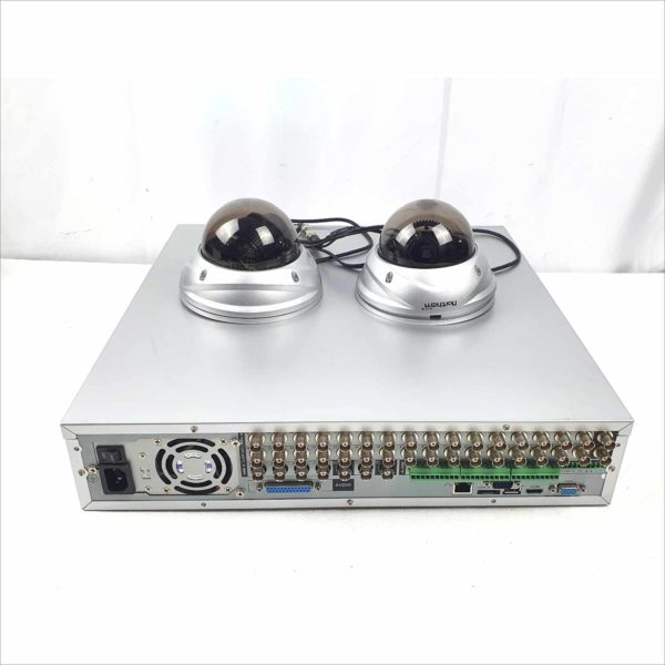 IC DVR816E Realtime Digital video Recorder 2TB HDD 16x Channels DVR with DVD Recorder & 2x Northern HD-TVI NTH-TVIDTW212 Ceiling Camera