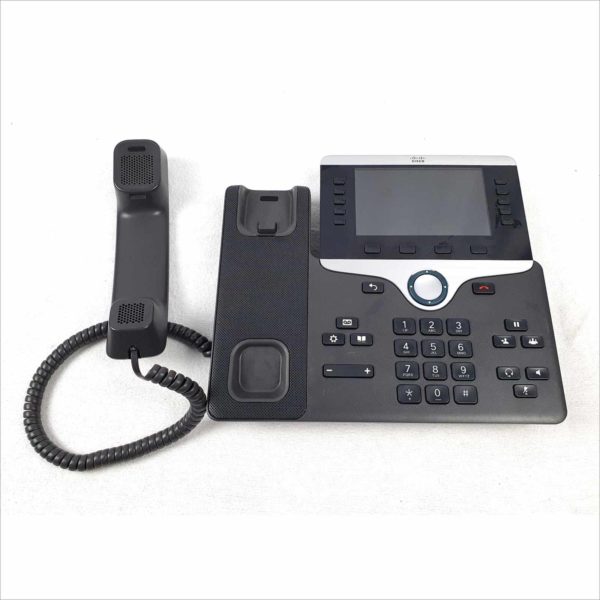 Cisco 8841 IP Phone CP-8841 5 Line VoIP Color LCD Display POE Charcoal W/ STAND - WORK GREAT