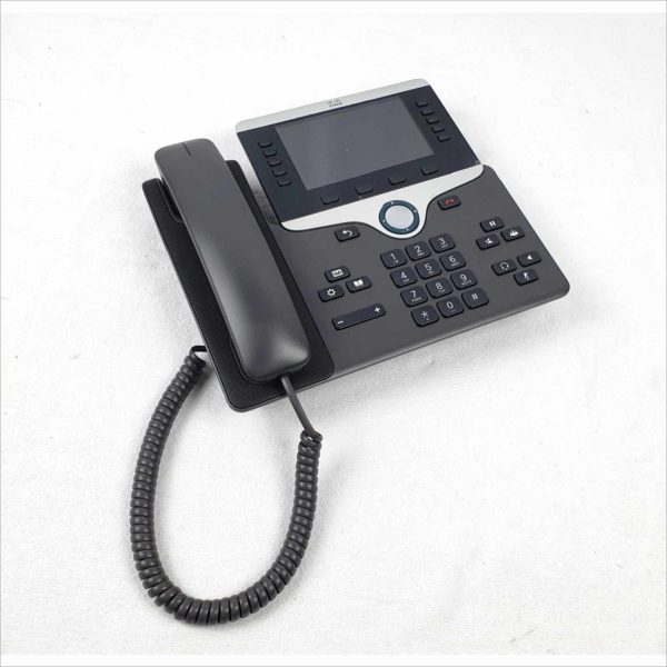 Cisco CP-8851 UC Phone series VoIP 5-Line PoE Gigabit IP Phone – WORK GREAT