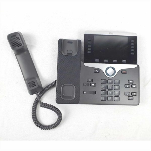 Cisco CP-8851 UC Phone series VoIP 5-Line PoE Gigabit IP Phone – WORK GREAT