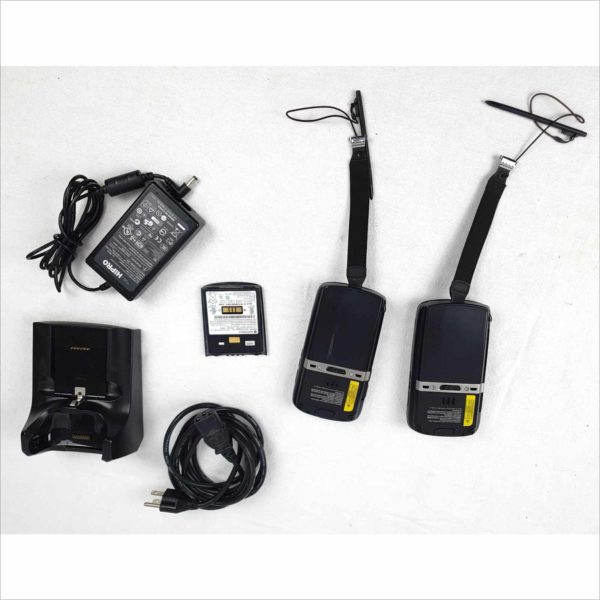 lot of 2x Motorola MC55A MC5590 Handheld Barcode Scanner WiFi WM with Cradle and more MC55A0-P30SWQQA7WR MC5590-P30DUQQA7WR 