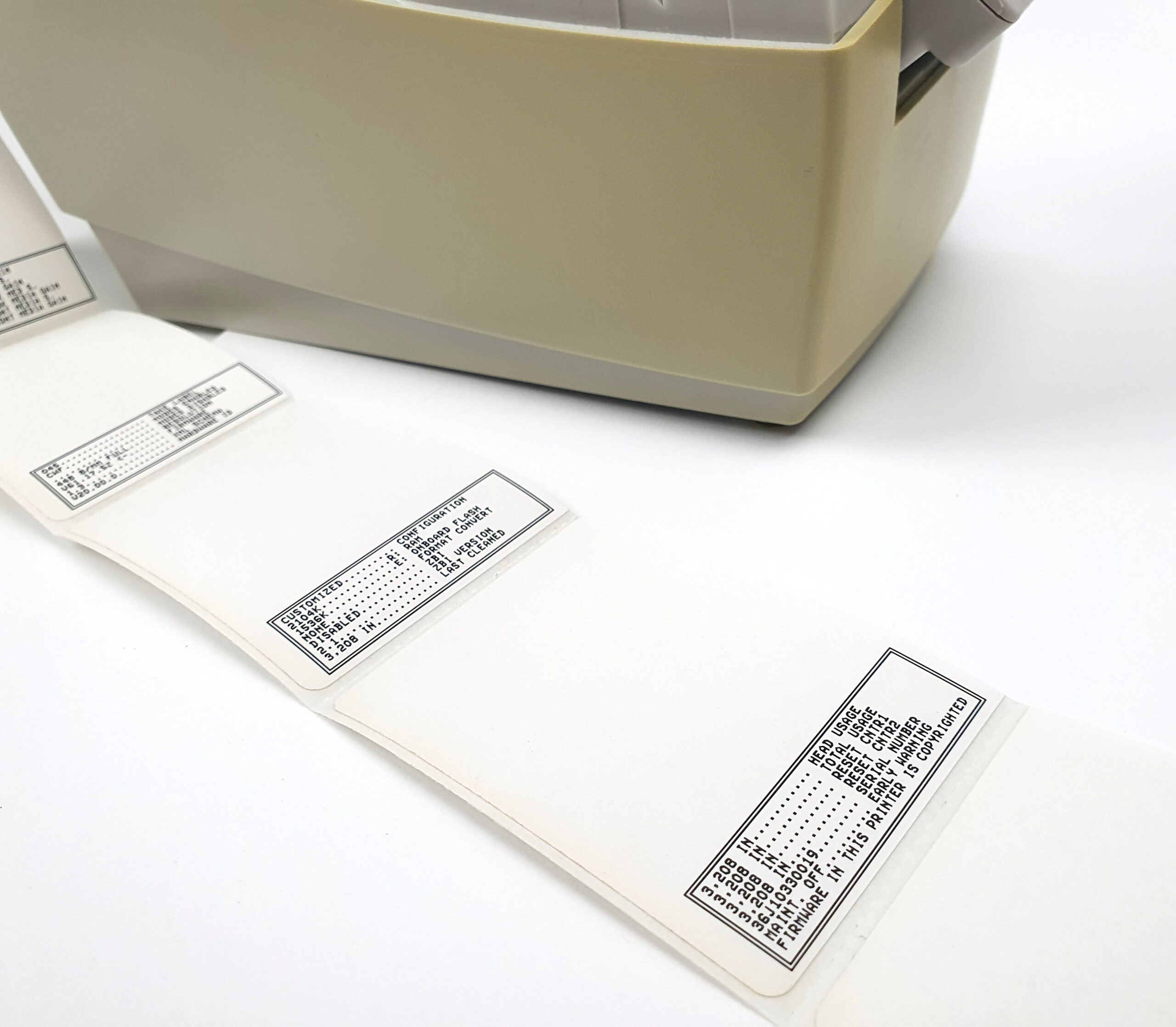 thumbnail image 2 of Used Zebra LP2824 Plus Thermal Label Printer 282P-201110-000 With USB & Serial 2 of 6
