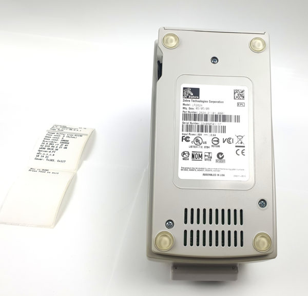 Zebra LP2824 Thermal Label Barcode Printer USB Serial PN 2824-21101-0001