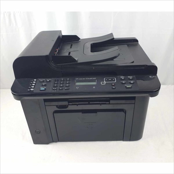 HP LASERJET M1536DNF MFP Laser Printer / Scanner / Duplexer with Toner & Power Cord WORKS