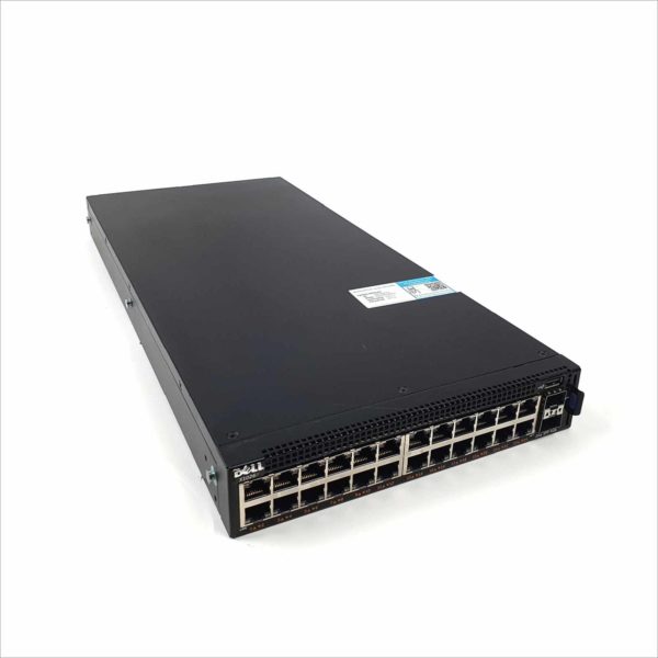 Dell X1026P Managed L3 Layer 3 Smart Switch 24-Port 2x SFP+ PoE Gigabit Switch E11W002 X1026P