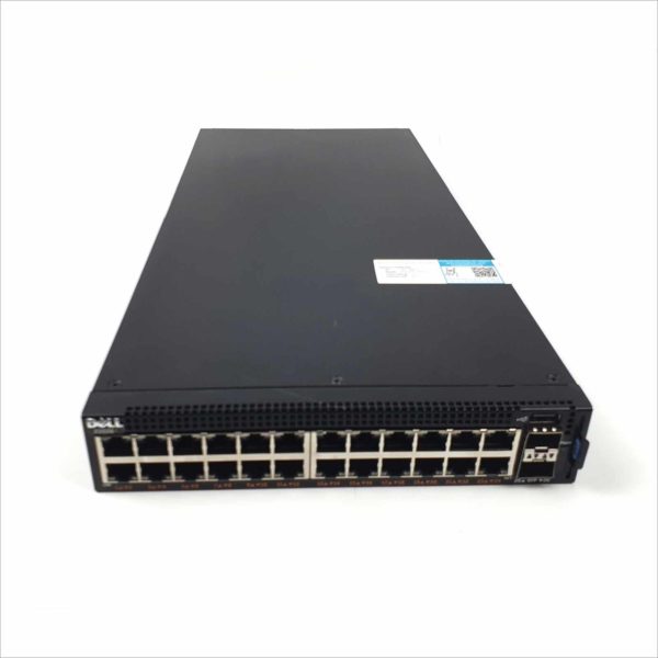 Dell X1026P Managed L3 Layer 3 Smart Switch 24-Port 2x SFP+ PoE Gigabit Switch E11W002 X1026P