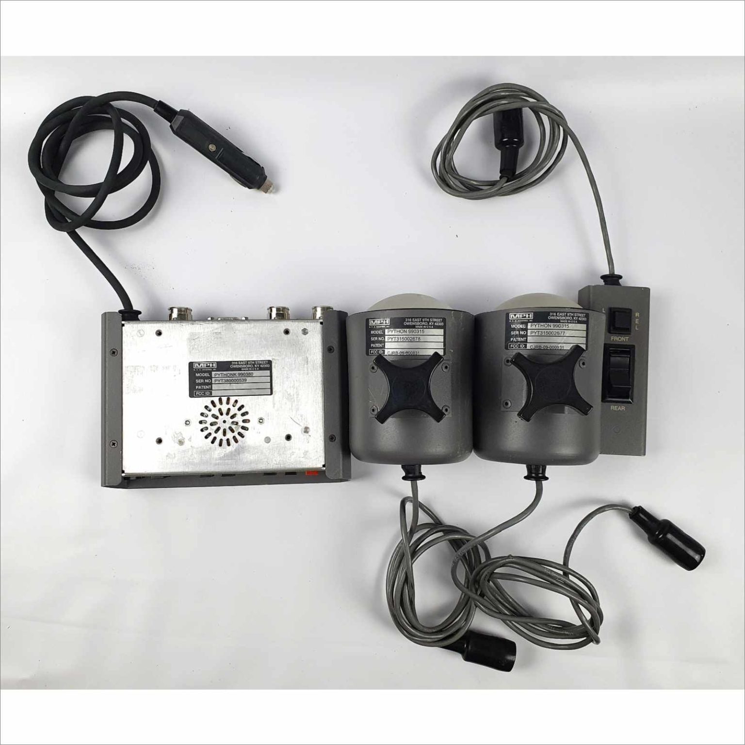 MPH Python II 2 FS K-band Radar PYTHONK990380 with PYTHONK 990315 ...