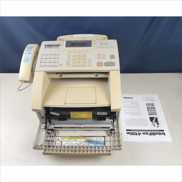 Brother IntelliFAX FAX-4100E Laser Fax Machine - Fully Tested Working - Victolab LLC