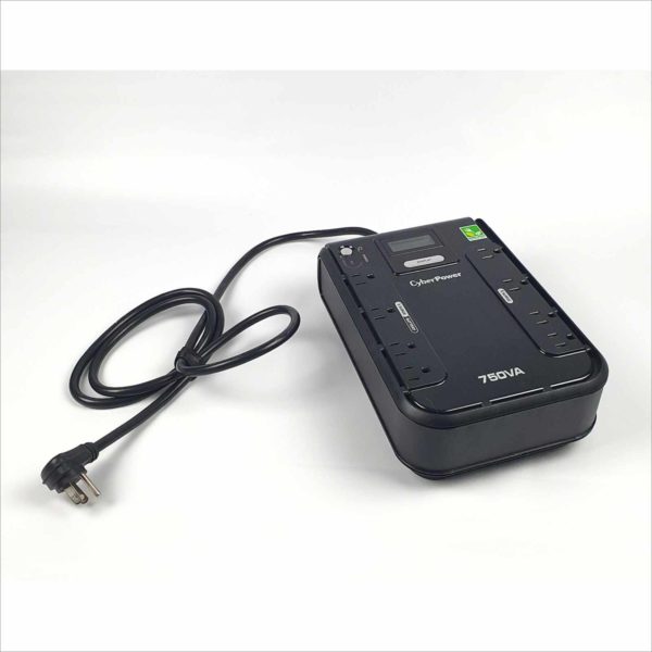 CyberPower CP750LCD Intelligent LCD UPS System 750VA/420W 8 Outlets Compact - Victolab LLC