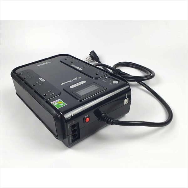 CyberPower CP750LCD Intelligent LCD UPS System 750VA/420W 8 Outlets Compact - Victolab LLC