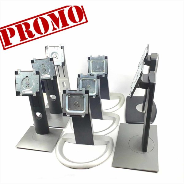 8x Dell Monitors swivel & tilt Stand Silver SSZ.0202502 / FZS-0000060 / 7737708302-0A / JTX-0000060