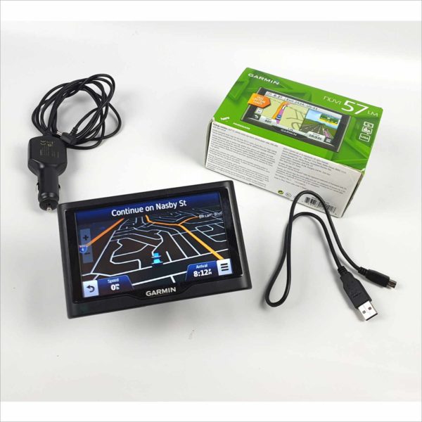 Garmin nüvi 57LM 5-Inch Portable Vehicle GPS With Dash Kit Touchscreen Navigation System Lifetime Maps Complete