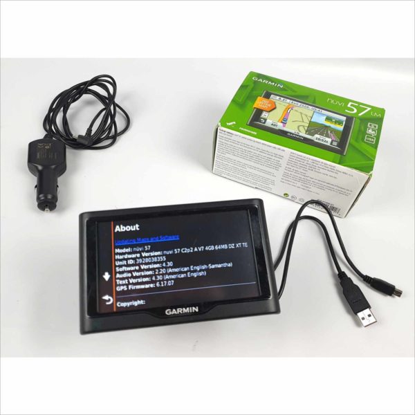 Garmin nüvi 57LM 5-Inch Portable Vehicle GPS With Dash Kit Touchscreen Navigation System Lifetime Maps Complete