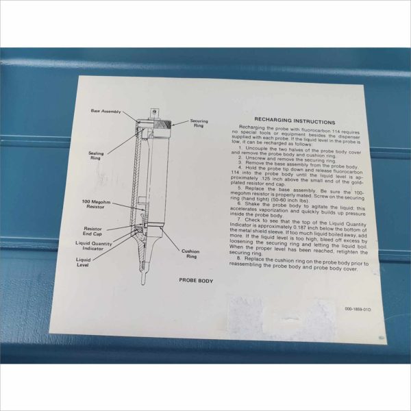 Tektronix P6015 75 MHz 1000X High Voltage Probe 20 kV / 40 kV peak pulse - High Voltage / HV Dielectric Fluid - Victolab LLC