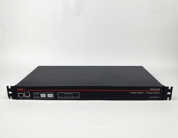 WTI NPS-8H20-ATS-1 Network Power Switch PDU + ATS 20A 120V (8)NEMA 5-15