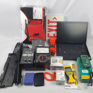 Lot of Testing tools, Radios, Voltmeter, light-meter, network tester and more