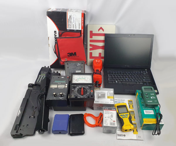 Lot of Testing tools, Radios, Voltmeter, light-meter, network tester and more