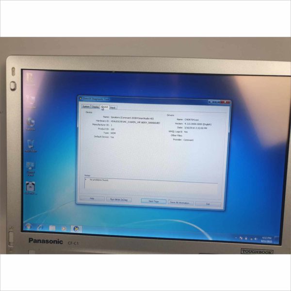 2x Panasonic ToughBook CF-C1 12.4" i5-520 2.4GHz 2GB Touch Display Light Weight CF-C1ADACZ6M
