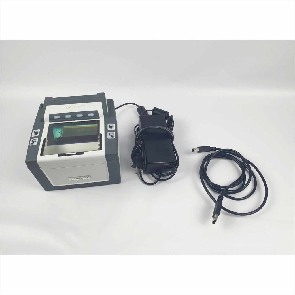 CrossMatch L Scan Guardian Fingerprint Scanner 900247 Rev.F USB with Power Adapter Computer